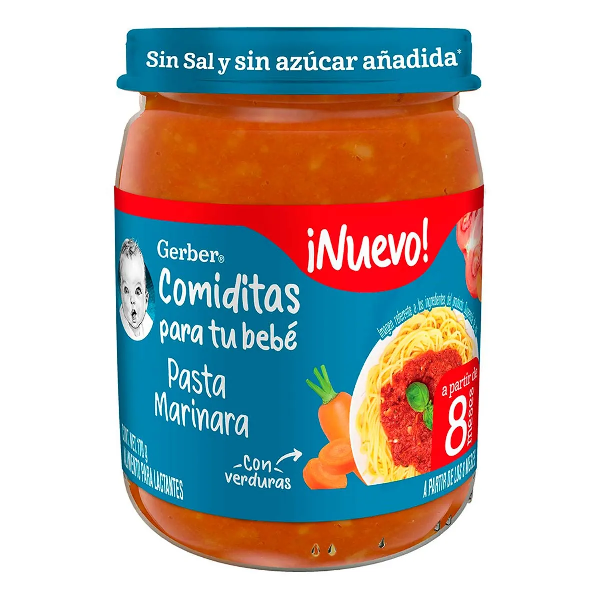 Gerber Etapa 3A Pasta Mariana C/170 g