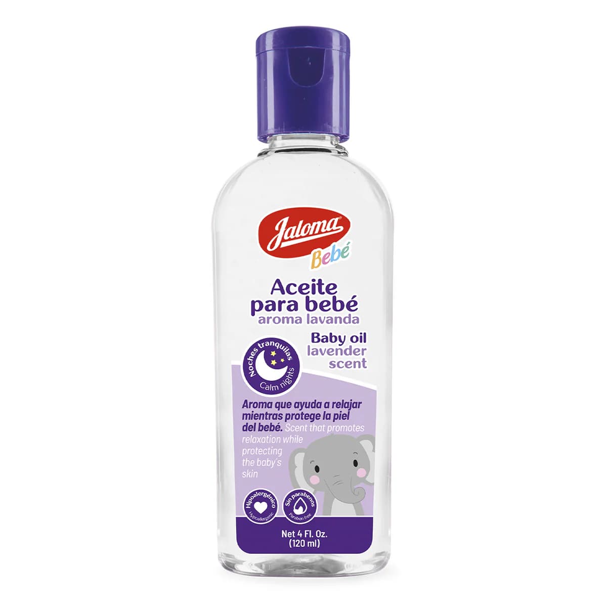 Aceite para bebé JALOMA lavanda c/120 mL