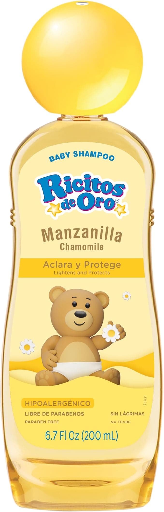 Shampoo Ricitos de Oro Manzanilla C/200 mL