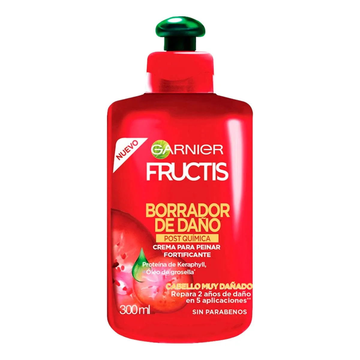 Crema para peinar FRUCTIS Post Quimica C/300 mL