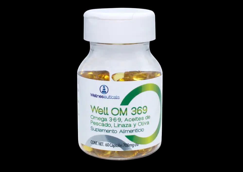 Pescado Linaza y Oliva Omega 369 WELL OM C/60 Caps