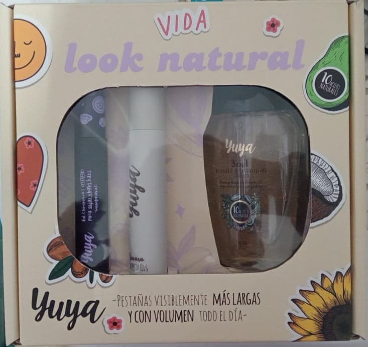 Set look Natural 3 en 1 Desmaquillante Bifasico