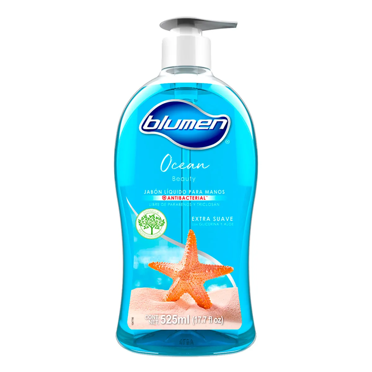 Jabón líquido para manos Blumen Ocean C/525 mL