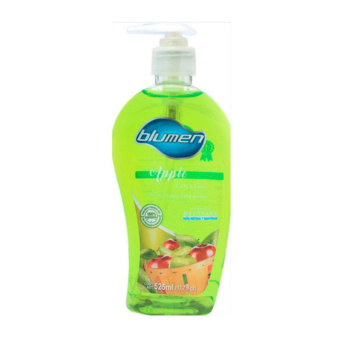 Jabón liquido para manos Blumen Apple C/525 mL