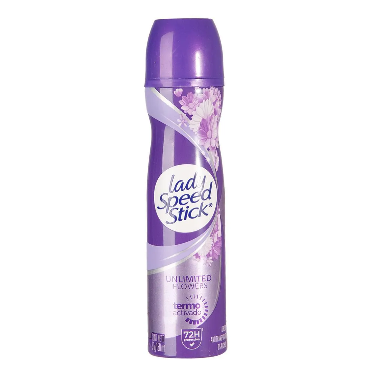 Antitranspirante en Aerosol Lady Speed Stick Unlimited Flowers C/150 mL
