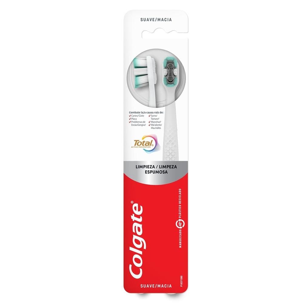 Cepillo Dental Colagate Suave C/2 pzas