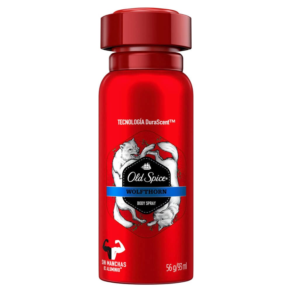 Mini Desodorante Aerosol Hombre Old Spice Wolfthorn 56 grs