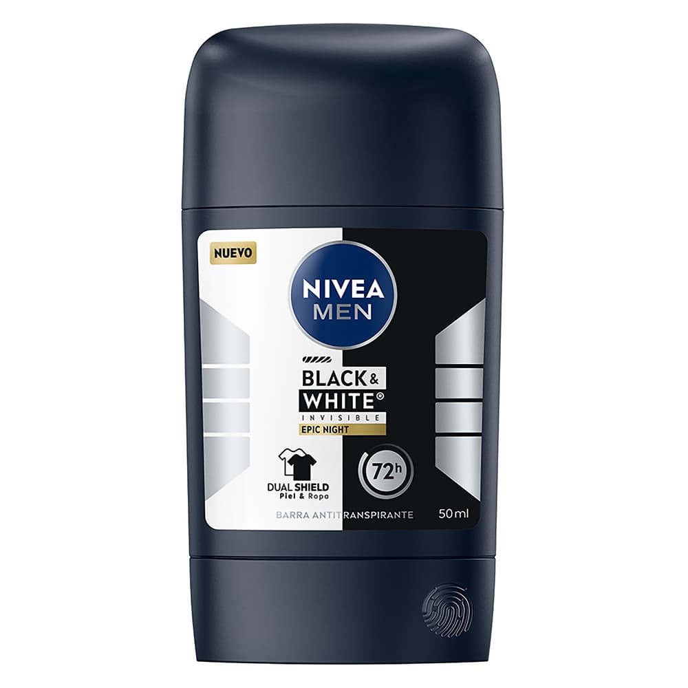 Antitranspirante Hombre Epic Night Black & White Nivea Men 50 ml