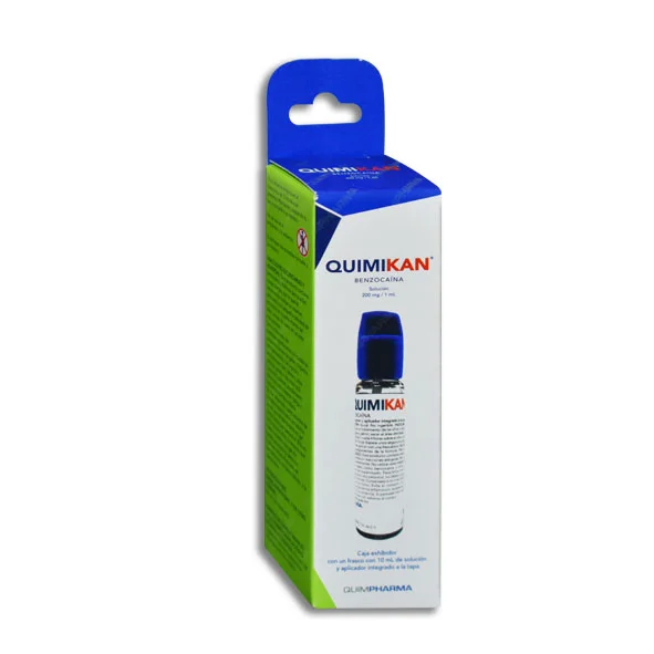 Benzocaina 200 mg/ 1 mL QUIMIKAN C/9.7 mL
