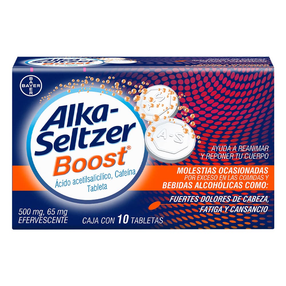 ALKA-SELTZER BOOST C/10 Tabs