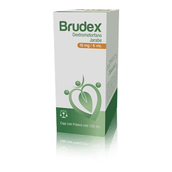 Dextrometorfano 15 mg / 5 mL BRUDEX C/120 mL