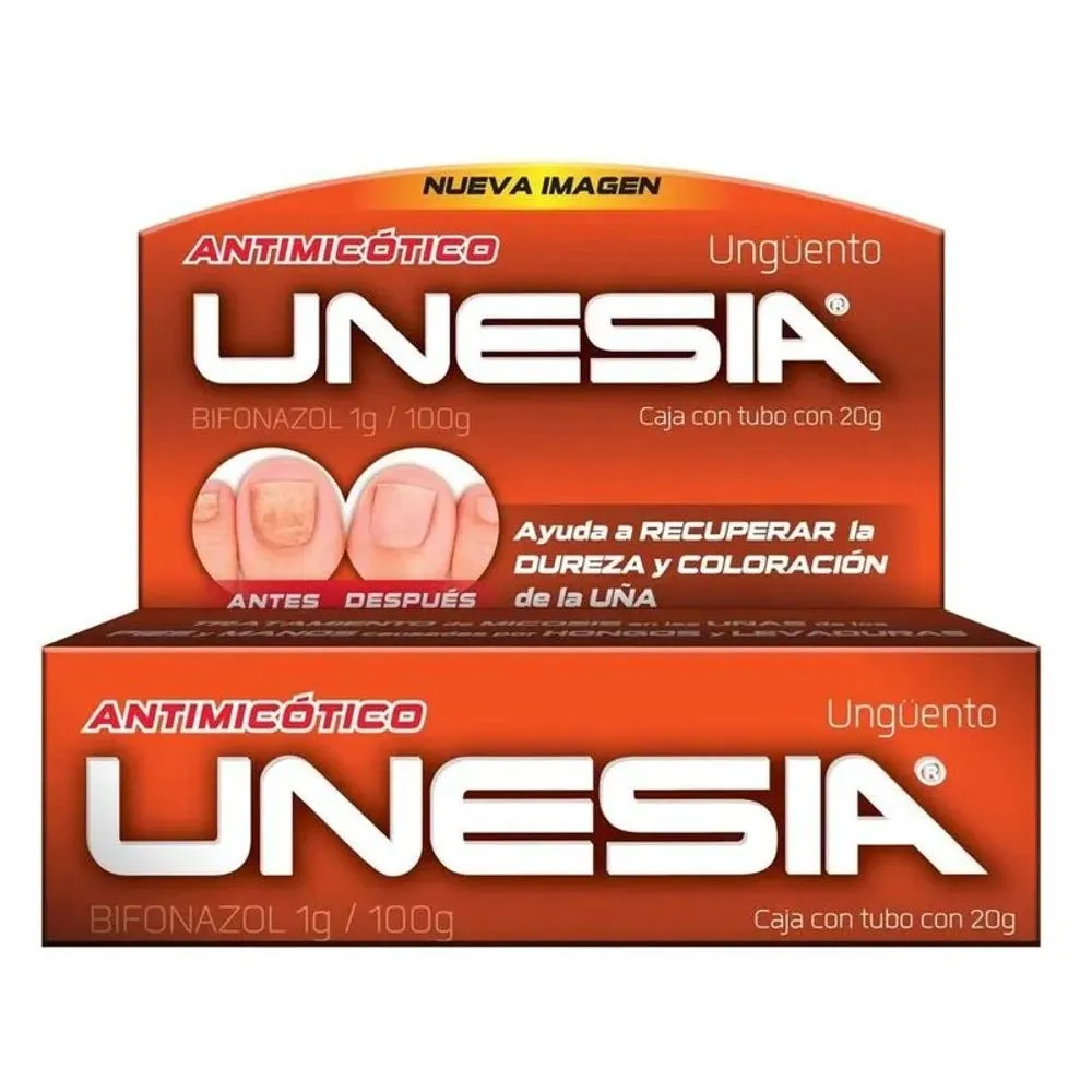 Bifonazol 1g/100g UNESIA ungüento C/20 g
