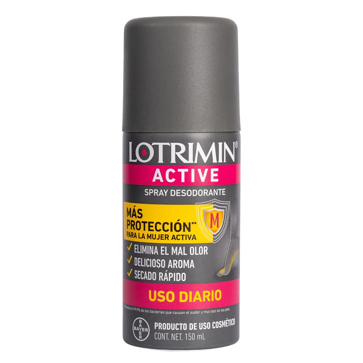 Desodorante Para Pies En Spray Lotrimin Active 150 Ml