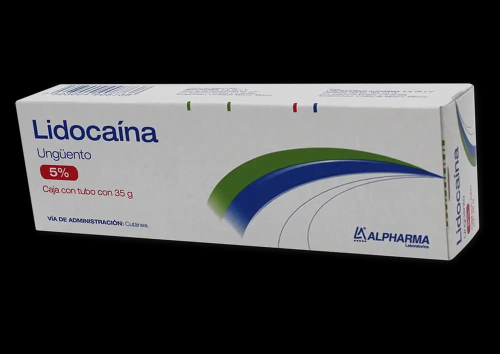Lidocaina 5 mg / 100 mL ALPHARMA C/35 g