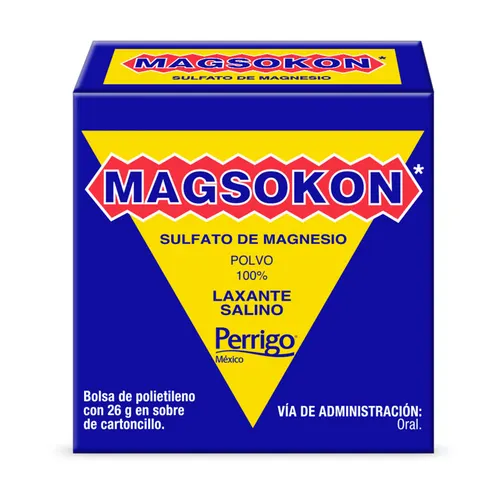 MAGNESIO SULFATO DE MAGSOKON C/26 G