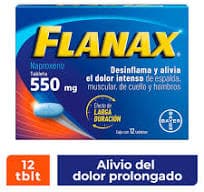 Naproxeno Sodico 550 mg FLANAX C/12 Tabs