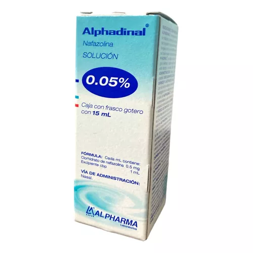 Nafazolina 0.05 % ALPHADINAL C/15 mL