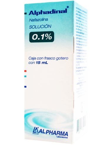 Nafazolina 1% ALPHADINAL C/15 mL