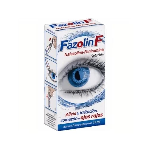 Nafazolina 1.0 mg / 1 mL FAZOLIN SOL C/15 mL