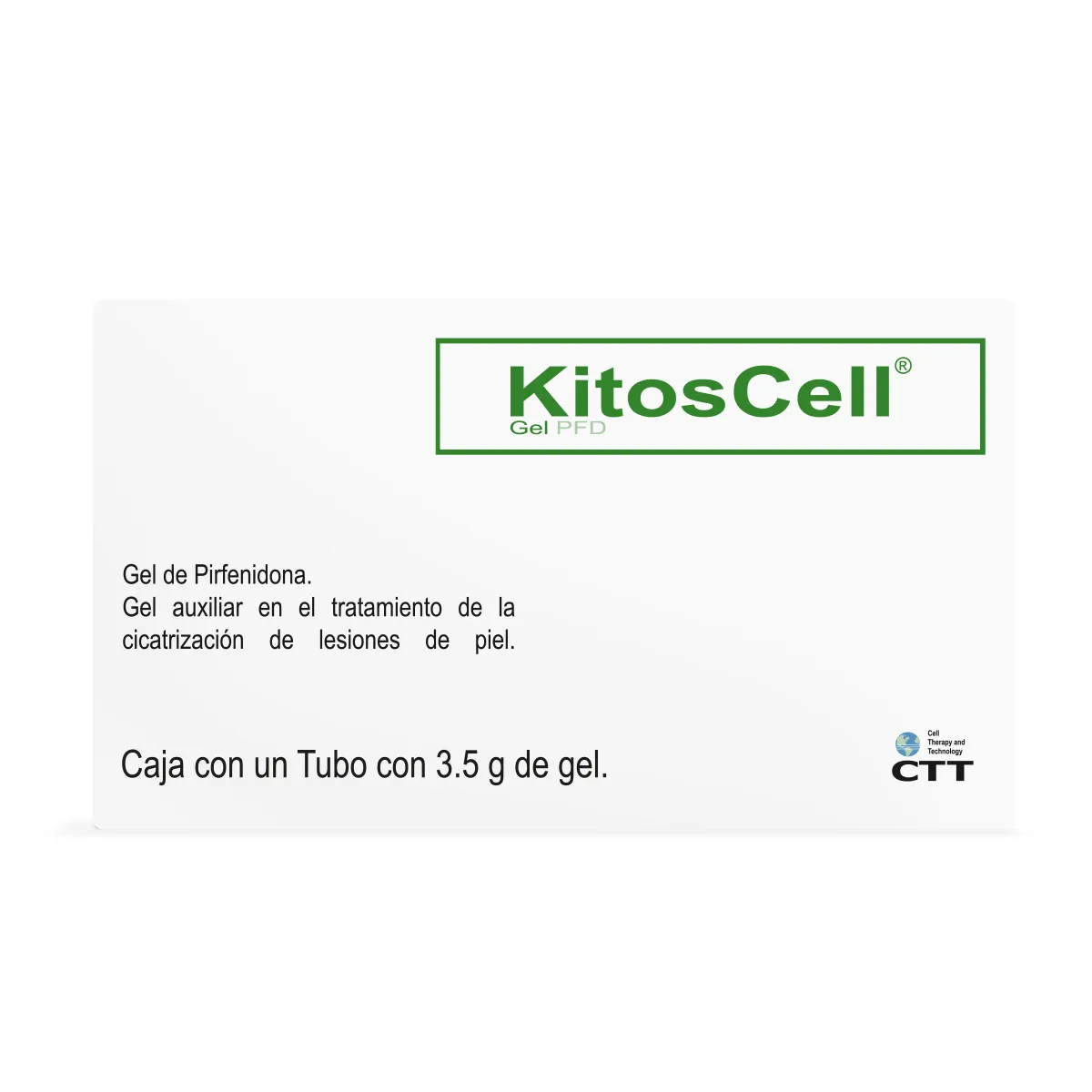 Pirfenidona 8 g KITOSCELL GEL 3.5 g
