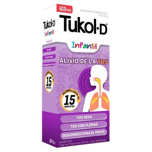 TUKOL-D Jarabe Infantil C/125 mL
