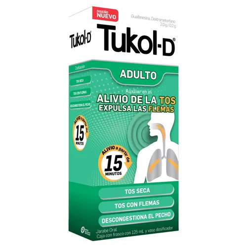 TUKOL-D Jarabe Adulto C/125 mL