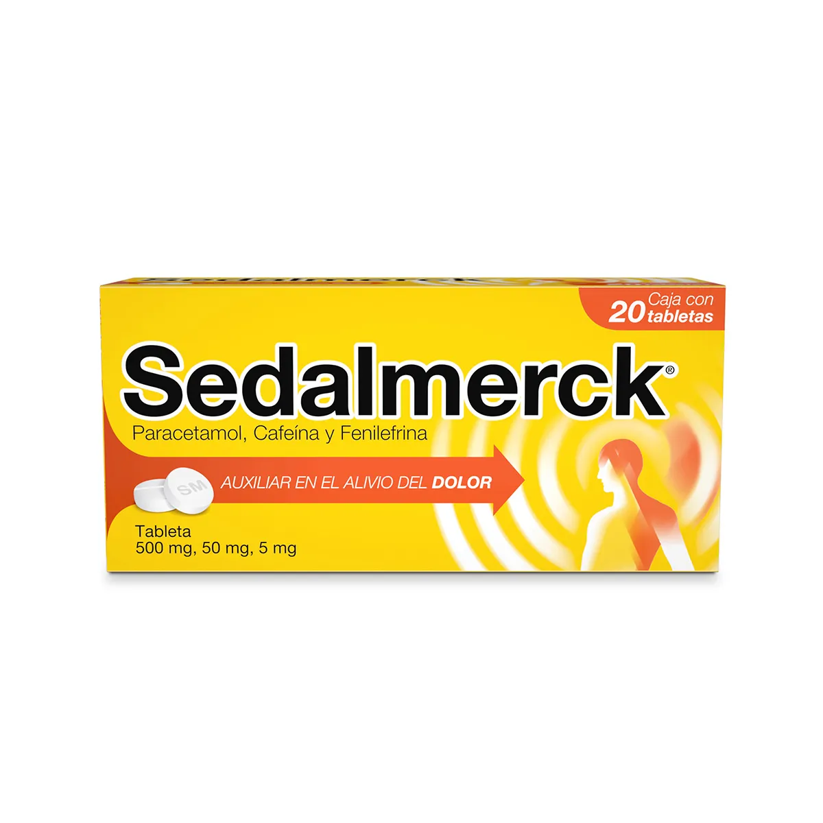SEDALMERCK C/20 TAB