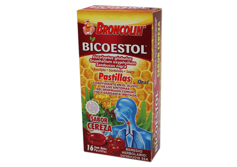 BICOESTOL Sabor Cereza C/16 Past