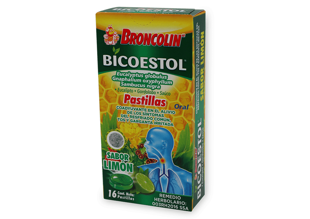 BICOESTOL Sabor Limon C/16 Past