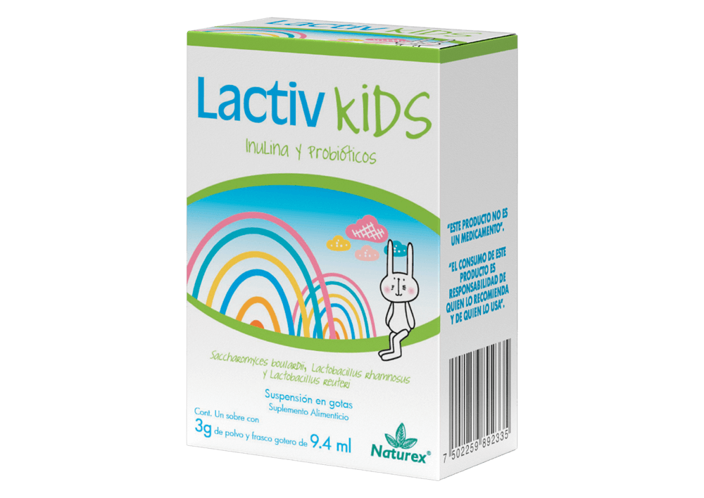Lactiv Kids (Inulina) C/1 Frasco Gotero y Sobre