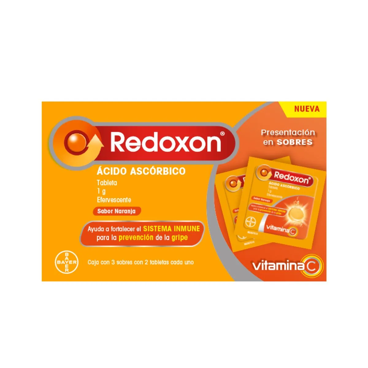 Redoxon (Acido Ascorbico) C/6 Tabs