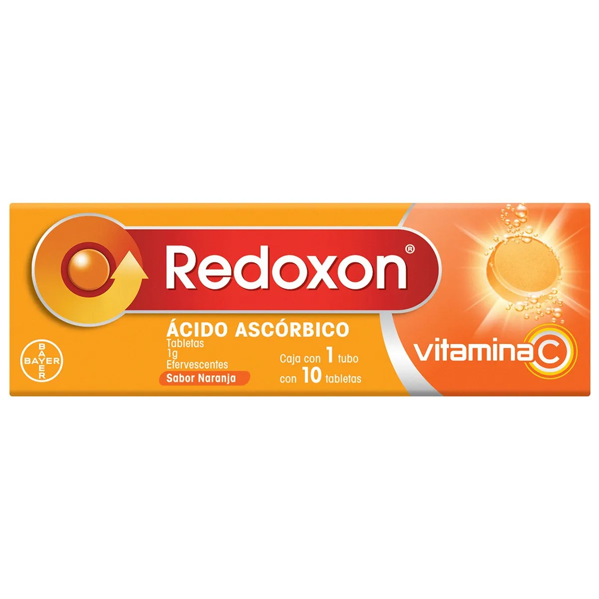 Redoxon (Acido Ascórbico) 1 G C/10 Tabs