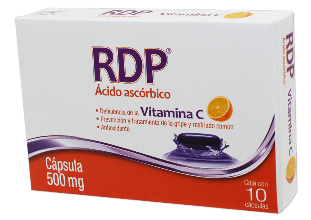 RDP (Acido Ascórbico) 500 mg C/10 Caps
