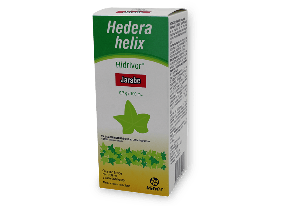 Hedera Helix 0.7 g / 100 mL Hidriver C/120 mL