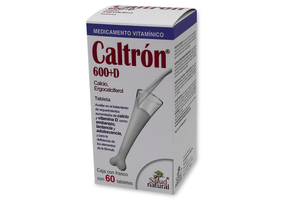 Calcio / Ergocalciferol CALTRON 600+D C/60 Tabs