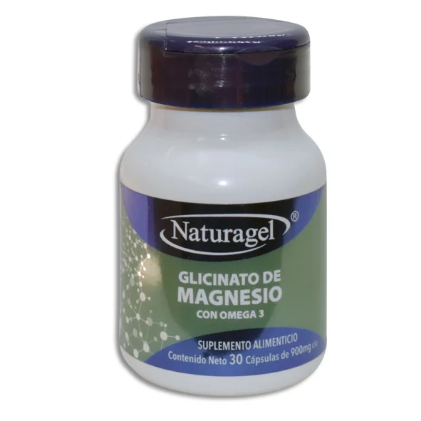 Glicinato de Magnesio con Omega 3 NATURAGEL C/30 caps