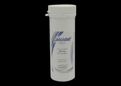 Calcio 500 mg Calcidef TECNOFARMA C/12 Comp