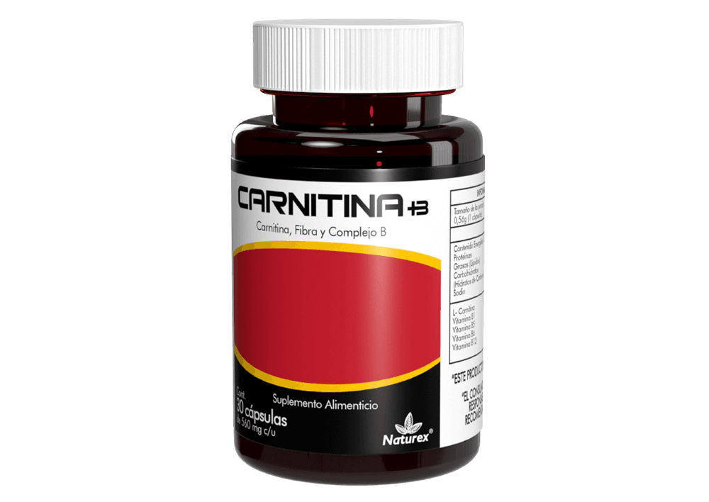 Carnitina / Complejo B CARNITINA + B C/30 Caps