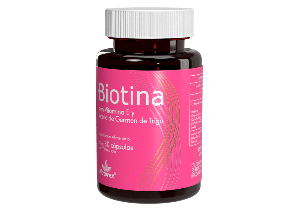 Biotina con vitaminas NATUREX C/30 Caps