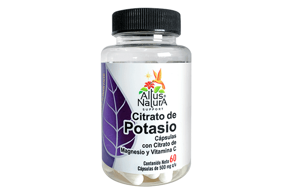 Citrato de Magnesio / Potasio C/30 Caps