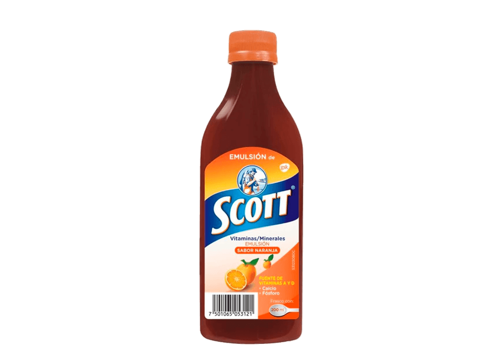 Emulsion Scott Naranja C/200 mL
