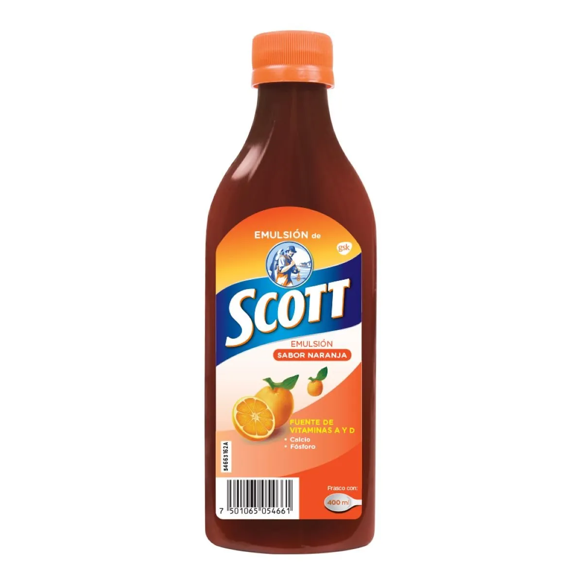 Emulsion Scott Naranja C/400 mL