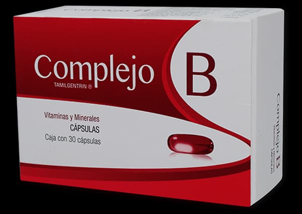 Complejo B Vitaminas y Minerales TAMILGENTRIL C/30 Caps