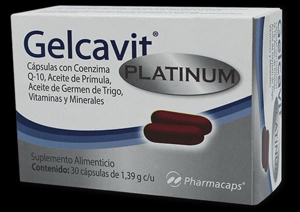 Vitaminas y Minerales / Aceite de Trigo GELCAVIT PLATINUM C/30 Caps