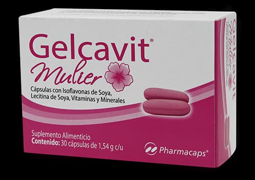 Vitaminas y Minerales / Aceite de Trigo / Isoflavonas de Soya GELCAVIT MULIER C/30 Caps