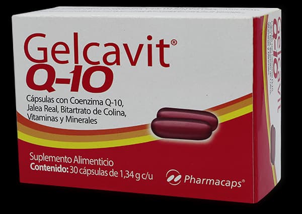 Vitaminas y Minerales / Coenzima Q-10 GELCAVIT Q-10 C/30 Caps
