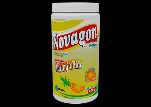 Novagon naranja plántago psyllium C/400 g