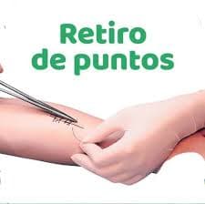 RETIRO DE 6-10 PUNTOS, incluye hoja de bisturi, pinzas, guantes