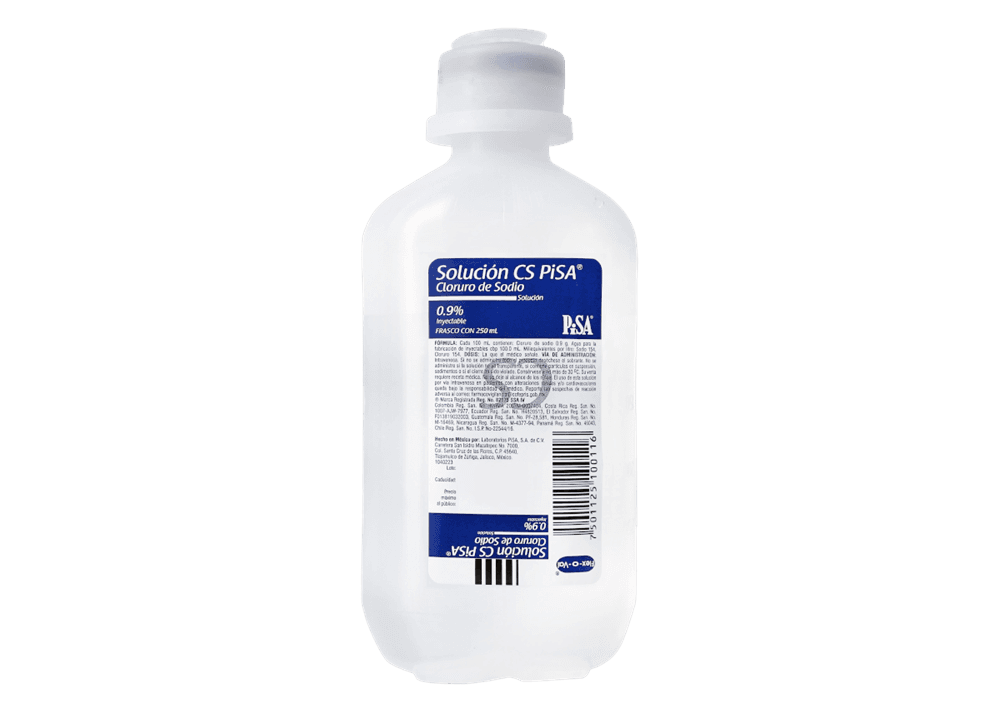 Cloruro de sodio 0.9 % PISA C/50 mL
