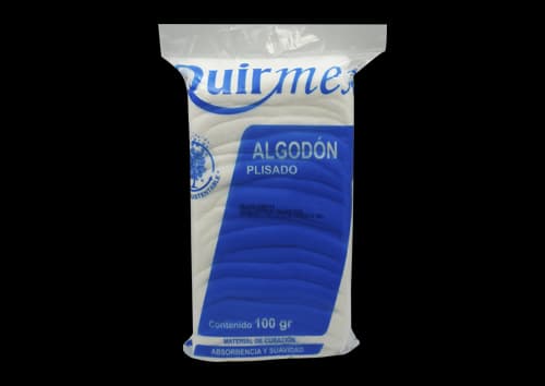 Algodón plisado QUIRMEX C/100 g